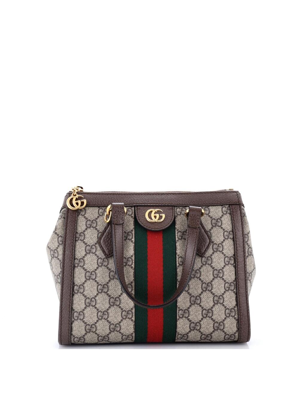 Gucci Ophidia Top Handle Tote Gg Coated #345145G18B